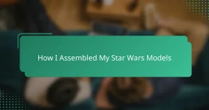 How I Assembled My Star Wars Models