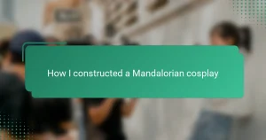 How I constructed a Mandalorian cosplay
