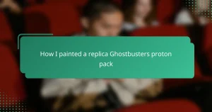 How I painted a replica Ghostbusters proton pack