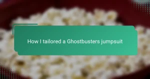 How I tailored a Ghostbusters jumpsuit
