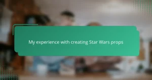My experience with creating Star Wars props