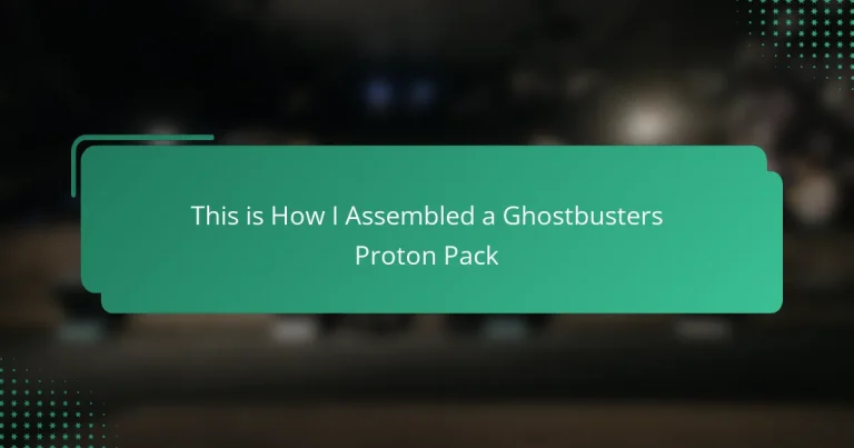 This is How I Assembled a Ghostbusters Proton Pack